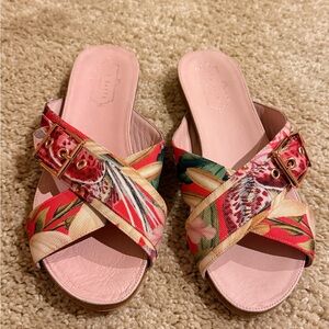 Ted Baker Multicolor Floral Sandals